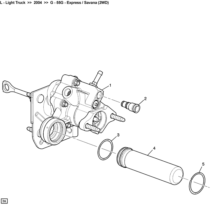 Hydrobooster 15870649 25790711 Chevrolet Chevy Express 2003_Chevrolet